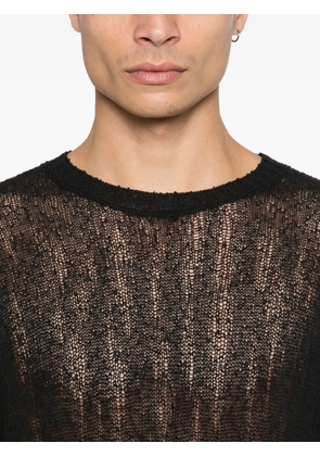 Ann Demeulemeester Joas crew-neck sweater - Black