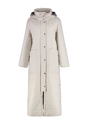 Moorer Domizia coat - Neutrals