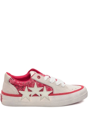 AMIRI Bandana Skate paisley-print trainers - Red