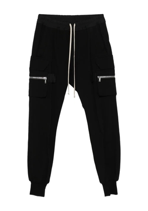 Rick Owens Matodon zip-pocket drawstring pants - Black