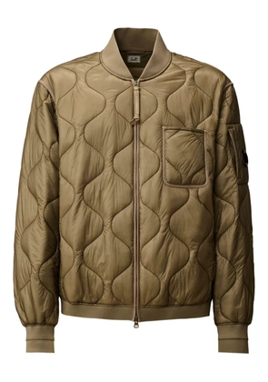 C.P. Company quilted bomber jacket - Neutrals