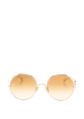 Chloé Eyewear round-frame sunglasses - Gold