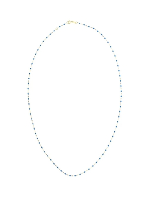 Gigi Clozeau 18kt yellow gold Classic Gigi blue beaded necklace