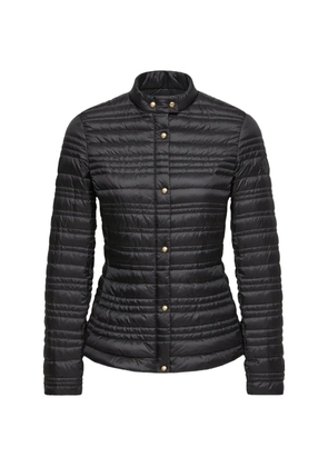 Moncler button-up quilted jacket - Black