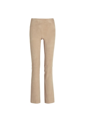 Stouls flared-leg trousers - Neutrals