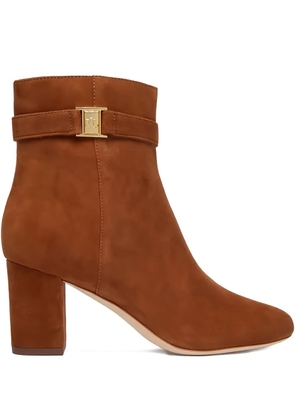 Lauren Ralph Lauren 70mm Kellie ankle boots - Brown