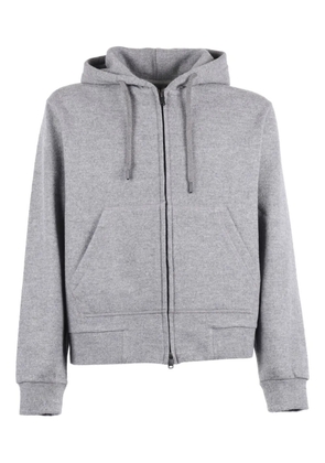 Circolo 1901 wool zip-up hoodie - Grey