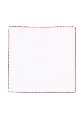 Eleventy linen handkerchief - White
