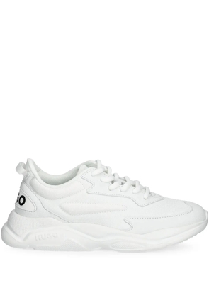 HUGO logo-print sneakers - White
