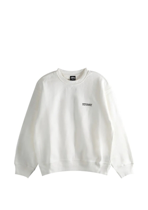 Stüssy Jumbo crew-neck sweatshirt - Neutrals