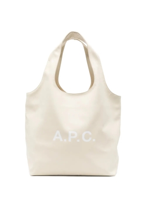 A.P.C. Ninon logo-detail tote bag - Neutrals
