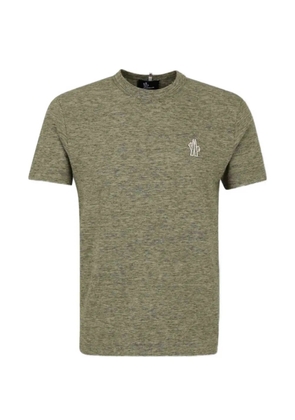 Moncler Grenoble logo-patch T-shirt - Green