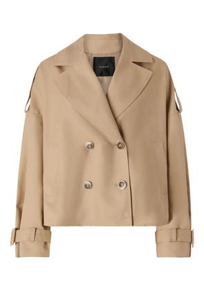 PINKO buttoned cropped jacket - Neutrals