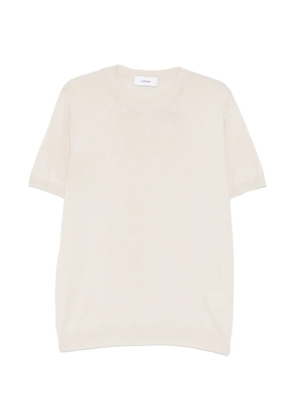 Lardini crew-neck short-sleeved T-shirt - Neutrals