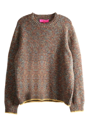 The Elder Statesman Confetti sweater - Brown