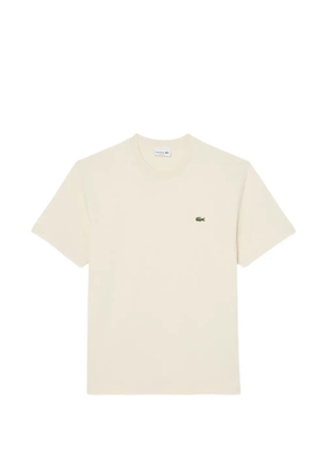 Lacoste round-neck logo-detail T-shirt - Neutrals