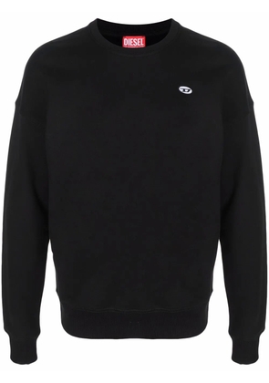 Diesel S-Rob-Doval-PJ cotton sweatshirt - Black