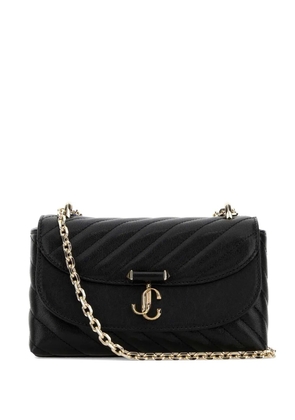 Jimmy Choo small Curve quilted crossbody bag - Black
