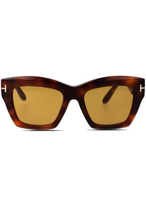 TOM FORD Eyewear square-frame sunglasses - Brown