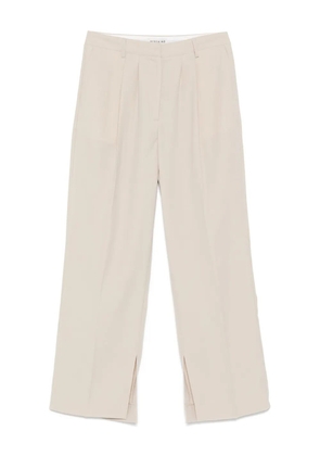 HERSKIND pleat-detailed trousers - Neutrals