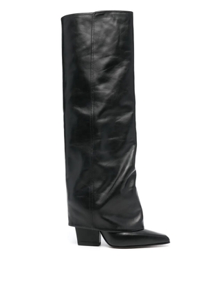 Paris Texas 90mm leather boots - Black