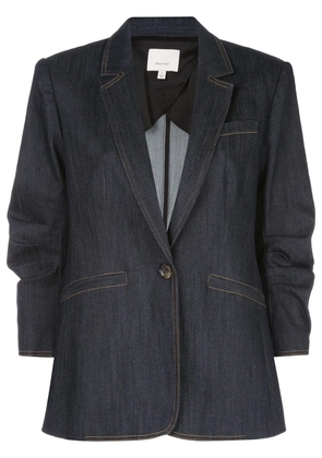 Cinq A Sept Khloe single breasted denim blazer - Black