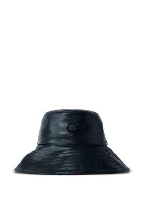 Moncler x EE72 by Edward Enninful logo-motif bucket hat - Black