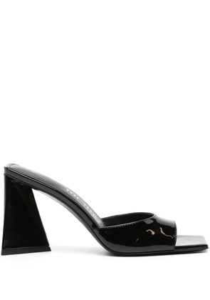 The Attico 85mm Devon sandals - Black