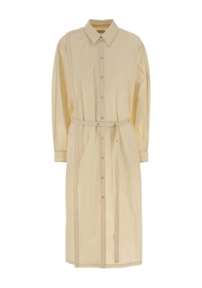 LEMAIRE shirt belted dress - Neutrals