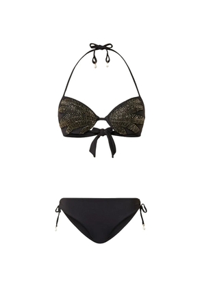 TWINSET embellished bikini - Black