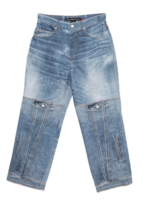 Andersson Bell custom-like printed denim - Blue