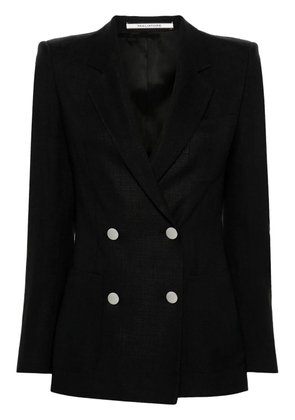Tagliatore double-breasted blazer - Black