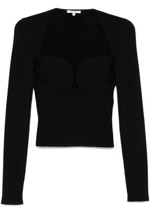 Nensi Dojaka bustier-style top - Black