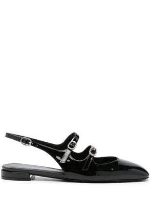 Stuart Weitzman Claris slingback ballerina shoes - Black