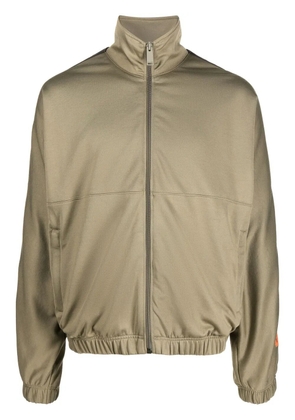 Heron Preston embroidered logo track top - Green