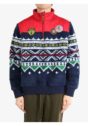 Polo Ralph Lauren Fair Isle fleece sweatshirt - Blue