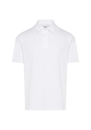 Fedeli North buttoned short-sleeve polo shirt - White