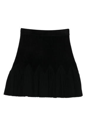 SANDRO pleated skirt - Black