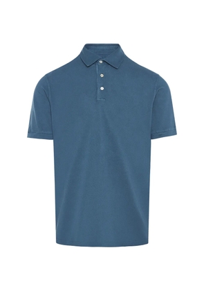 Fedeli button polo shirt - Blue