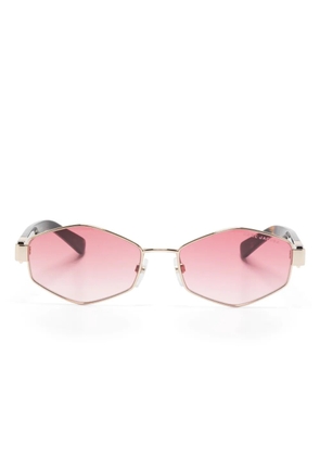 Marc Jacobs Eyewear geometric-frame sunglasses - Gold