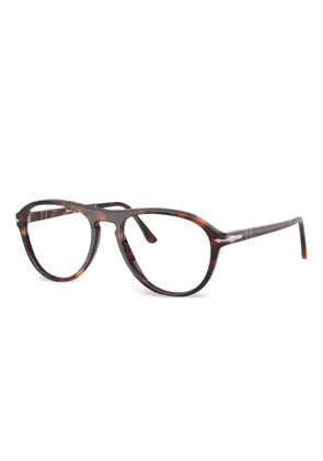 Persol pilot-frame glasses - Brown