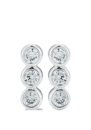 Mateo Trio diamond earrings - Silver