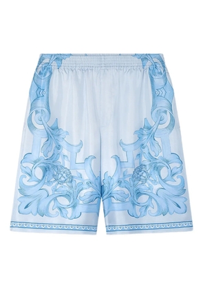 Versace Barocco-print shorts - Grey