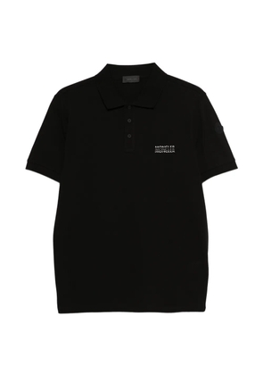 Moncler cotton polo shirt - Black