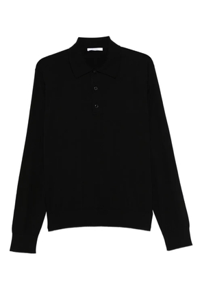 Givenchy long-sleeve polo shirt - Black