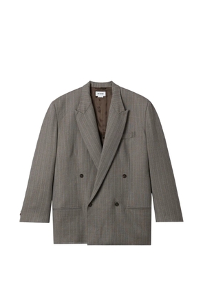 Hed Mayner double-breasted pinstripe blazer - Neutrals