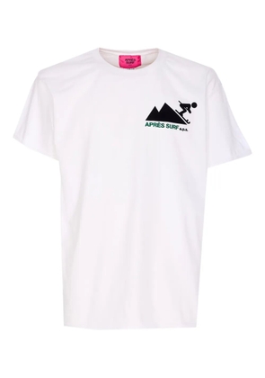 Après Surf Trafoi printed crewneck T-shirt - White