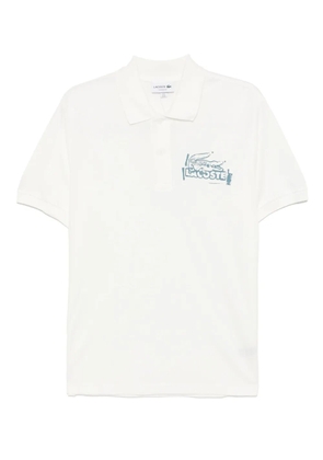 Lacoste classic printed polo shirt - Neutrals