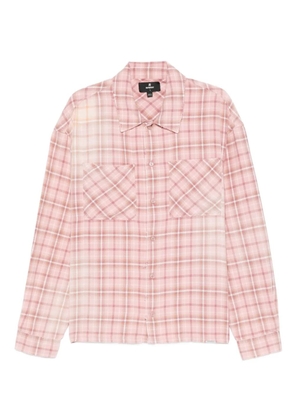 Represent checked shirt - Pink