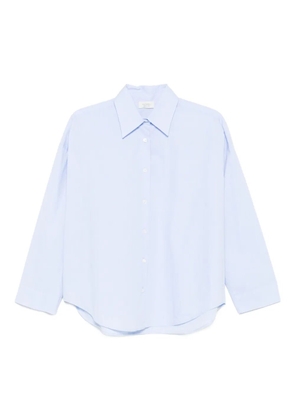 Mazzarelli button-down cotton shirt - Blue